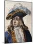 Portrait of Jean Bart (1650-1702), French corsair-French School-Mounted Giclee Print