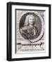 Portrait of Jean Bernoulli-J. Ruber-Framed Giclee Print