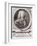 Portrait of Jean Bernoulli-J. Ruber-Framed Giclee Print