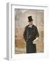 Portrait of Jean Charles Adolphe Alphand-Alfred Roll-Framed Giclee Print