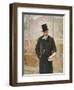 Portrait of Jean Charles Adolphe Alphand-Alfred Roll-Framed Giclee Print