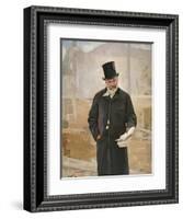 Portrait of Jean Charles Adolphe Alphand-Alfred Roll-Framed Giclee Print