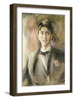 Portrait of Jean Cocteau (1889-1963)-Frederico de Madrazo-Framed Giclee Print
