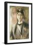 Portrait of Jean Cocteau (1889-1963)-Frederico de Madrazo-Framed Giclee Print