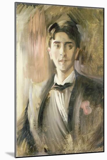 Portrait of Jean Cocteau (1889-1963)-Frederico de Madrazo-Mounted Giclee Print