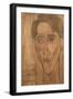 Portrait of Jean Cocteau-Amedeo Modigliani-Framed Giclee Print