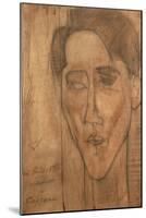 Portrait of Jean Cocteau-Amedeo Modigliani-Mounted Giclee Print
