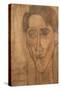 Portrait of Jean Cocteau-Amedeo Modigliani-Stretched Canvas