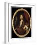 Portrait of Jean De La Bruyere - by Gaspar Netscher-null-Framed Giclee Print