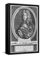 Portrait of Jean De La Bruyère-Etienne Jehandier Desrochers-Framed Stretched Canvas