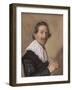 Portrait of Jean De La Chambre at the Age of 33, 1638-Frans Hals-Framed Giclee Print