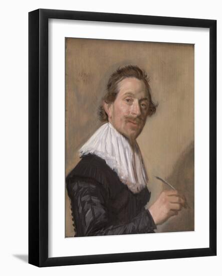 Portrait of Jean De La Chambre at the Age of 33, 1638-Frans Hals-Framed Giclee Print