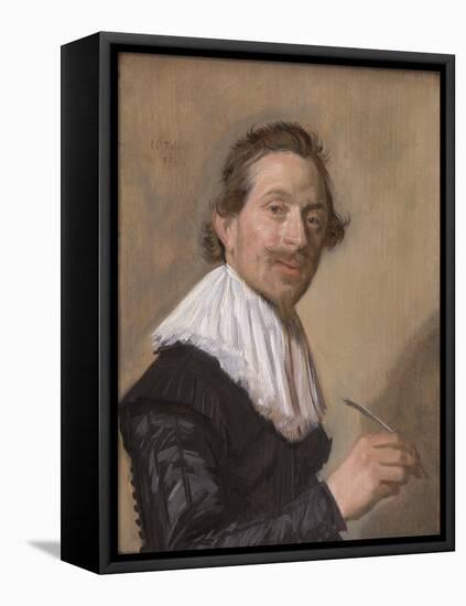 Portrait of Jean De La Chambre at the Age of 33, 1638-Frans Hals-Framed Stretched Canvas