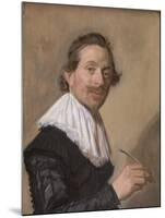 Portrait of Jean De La Chambre at the Age of 33, 1638-Frans Hals-Mounted Giclee Print