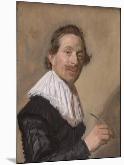 Portrait of Jean De La Chambre at the Age of 33, 1638-Frans Hals-Mounted Giclee Print