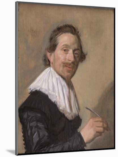 Portrait of Jean De La Chambre at the Age of 33, 1638-Frans Hals-Mounted Giclee Print