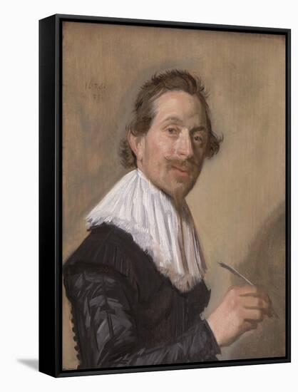 Portrait of Jean De La Chambre at the Age of 33, 1638-Frans Hals-Framed Stretched Canvas