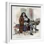 Portrait of Jean de La Fontaine (Lafontaine) (1621-1695), French fabulist and poet-French School-Framed Giclee Print