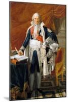 Portrait of Jean-Étienne-Marie Portalis (1749-180)-Claude Gautherot-Mounted Giclee Print