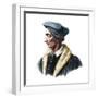 Portrait of Jean Fernel (1497-1558), French physician, astronomer, and mathematician-French School-Framed Giclee Print