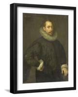 Portrait of Jean Fourmenois-Gortzius Geldorp-Framed Art Print