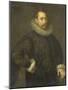 Portrait of Jean Fourmenois-Gortzius Geldorp-Mounted Art Print