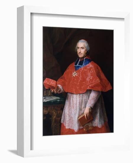 Portrait of Jean-François-Joseph Rochechouart, 1762-Pompeo Girolamo Batoni-Framed Giclee Print