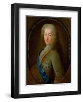 Portrait of Jean Frederic Phelypeaux Count of Maurepas-null-Framed Giclee Print
