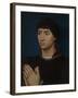 Portrait of Jean Gros, 1460-64-Rogier van der Weyden-Framed Giclee Print