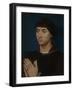 Portrait of Jean Gros, 1460-64-Rogier van der Weyden-Framed Giclee Print