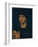 'Portrait of Jean Gros', c1460-Rogier van der Weyden-Framed Giclee Print