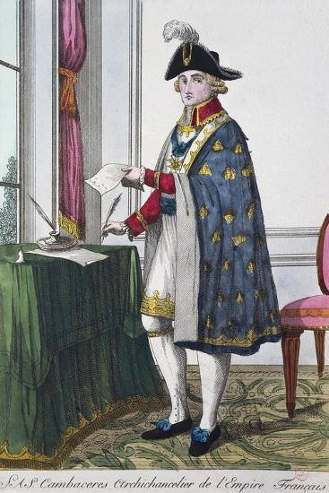 Portrait of Jean-Jacques Regis De Cambaceres, Duke of Parma' Giclee Print |  AllPosters.com