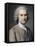 Portrait of Jean Jacques Rousseau (1712-78)-Maurice Quentin de La Tour-Framed Stretched Canvas