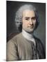 Portrait of Jean Jacques Rousseau (1712-78)-Maurice Quentin de La Tour-Mounted Giclee Print