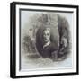 Portrait of Jean Jacques Rousseau (1712-78)-George Howse-Framed Giclee Print