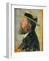 Portrait of Jean Jaures-Henri Martin-Framed Giclee Print