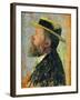 Portrait of Jean Jaures-Henri Martin-Framed Giclee Print