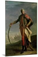 Portrait of Jean Lannes Duke of Montebello, 1805-10-Jean Charles Nicaise Perrin-Mounted Giclee Print