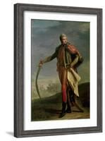 Portrait of Jean Lannes Duke of Montebello, 1805-10-Jean Charles Nicaise Perrin-Framed Giclee Print