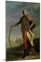 Portrait of Jean Lannes Duke of Montebello, 1805-10-Jean Charles Nicaise Perrin-Mounted Giclee Print