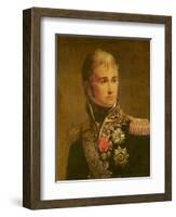 Portrait of Jean Lannes Duke of Montebello-Francois Gerard-Framed Giclee Print