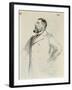 Portrait of Jean Leon Jaures-null-Framed Giclee Print