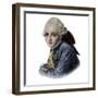 Portrait of Jean-Louis Archange (1750-1832) french architect-French School-Framed Giclee Print