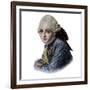 Portrait of Jean-Louis Archange (1750-1832) french architect-French School-Framed Giclee Print