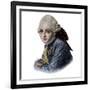 Portrait of Jean-Louis Archange (1750-1832) french architect-French School-Framed Giclee Print