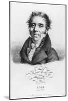 Portrait of Jean-Louis Laya-Julien Leopold Boilly-Mounted Giclee Print