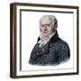 Portrait of Jean Nicolas Corvisart (1755-1821), french physician-French School-Framed Giclee Print