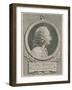 Portrait of Jean Philippe Rameau (1683-1764) Engraved by Auguste De Saint-Aubin-Jean-jacques Caffieri-Framed Giclee Print