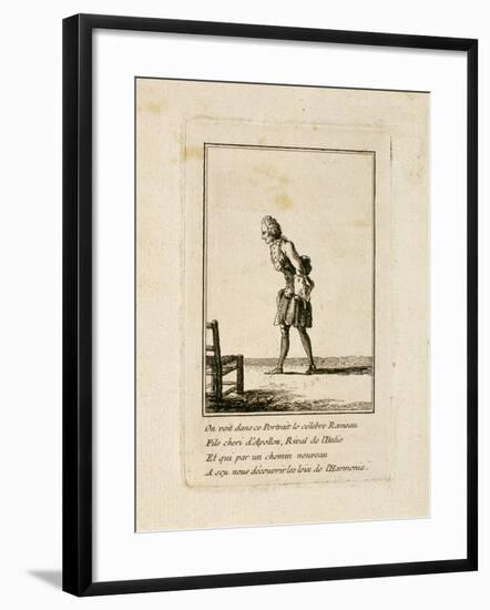 Portrait of Jean Philippe Rameau (1683-1764)-null-Framed Giclee Print