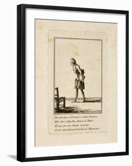 Portrait of Jean Philippe Rameau (1683-1764)-null-Framed Giclee Print